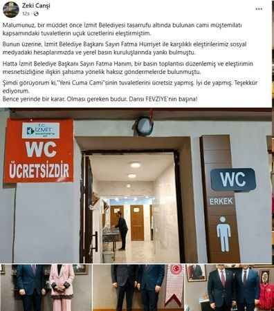 Canşi'den Hürriyet'e teşekkür paylaşımı!