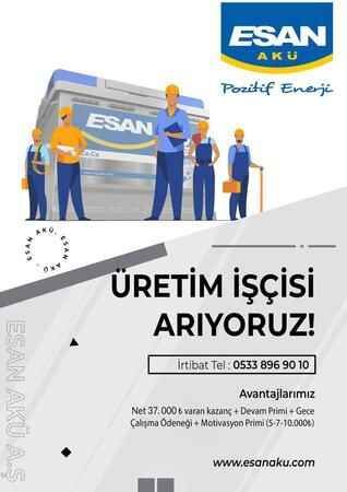 Esan Akü personel arıyor