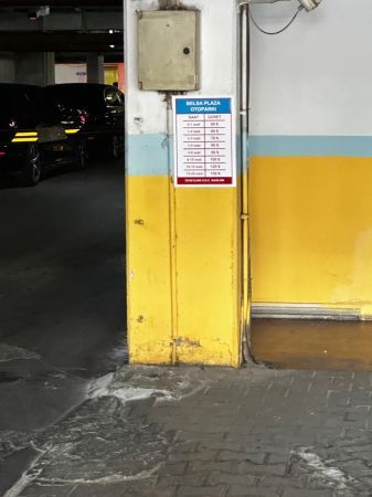 Belsa otoparkına büyük zam geldi
