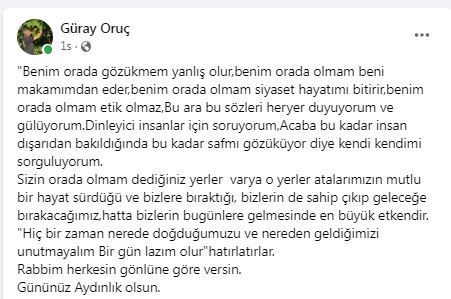 MHP'li Güray Oruç'tan çöp tesisine karşı çıkmayanlara eleştiri