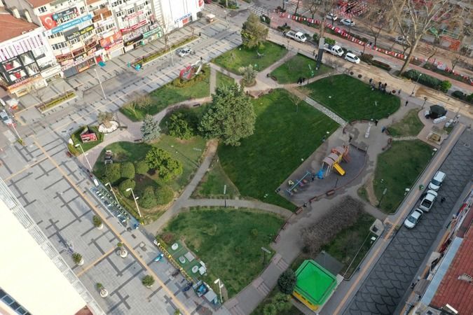 Tekel Duvarı alanı yeşillendirildi