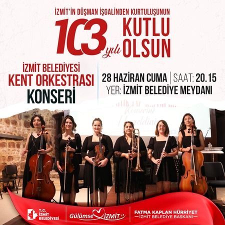 İzmit Belediyesi, Kurtuluşun 103. Yılını coşkuyla kutlamaya hazırlanıyor