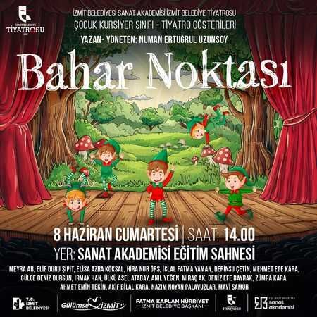 İzmit Sanat Akademisi kursiyerleri Tiyatro Festivali ile İzmitlilerle buluşuyor