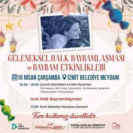 İzmitliler, Geleneksel Halk Bayramlaşmasında buluşacak