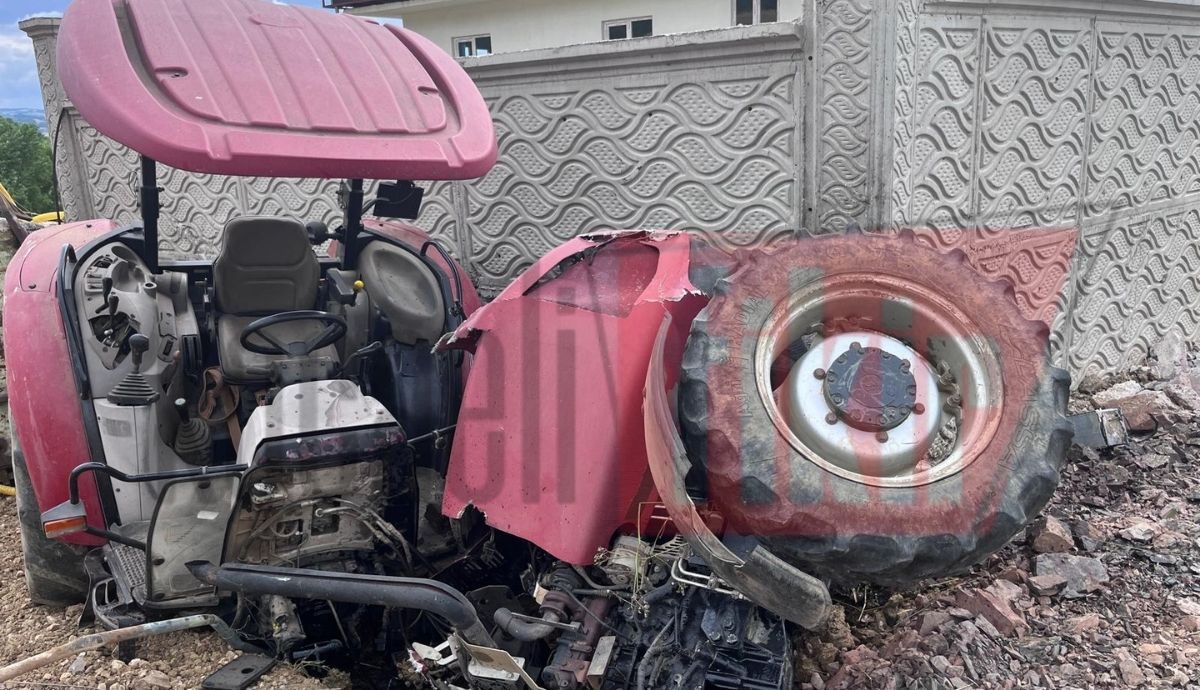 Körfez’de feci traktör kazası: Sürücü ağır yaralandı
