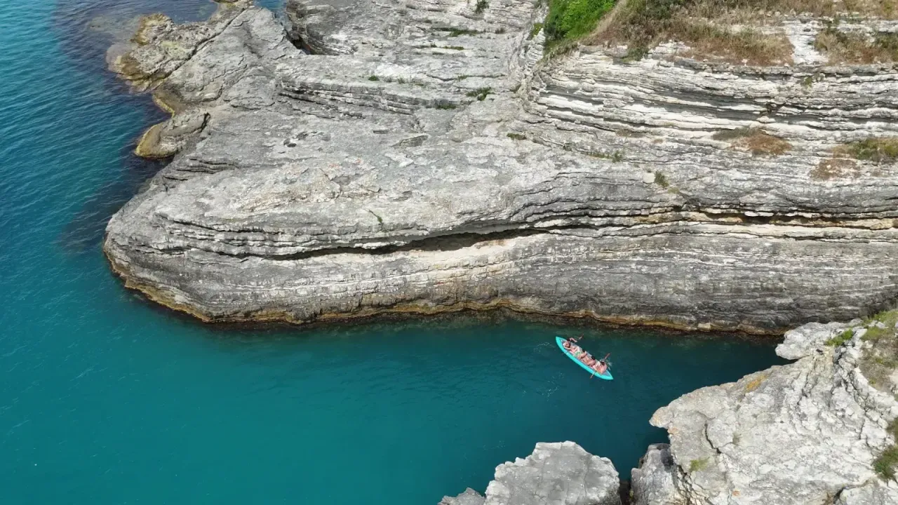  Kandıra'da yazın yeni gözdesi şişme kanolar oldu! 