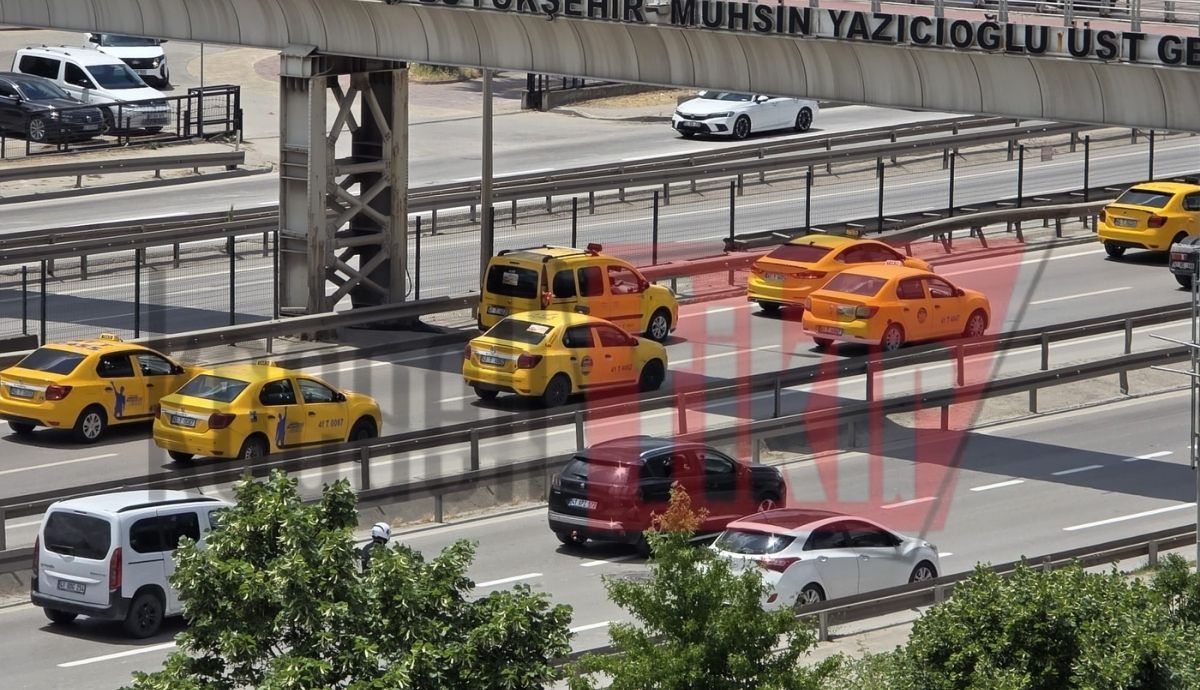 Martı TAG davası ertelendi, taksiciler sokağa döküldü! 