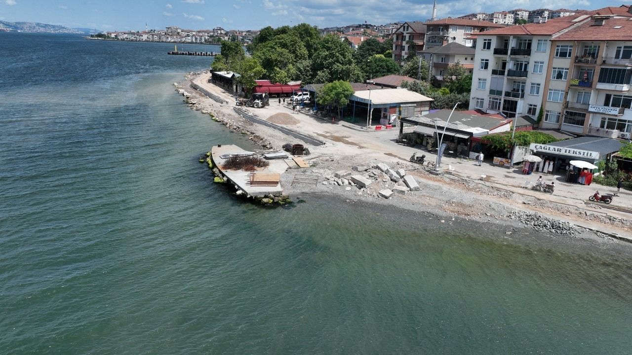 Değirmendere Sahili'nde geri sayım! Büyükakın yerinde inceledi 