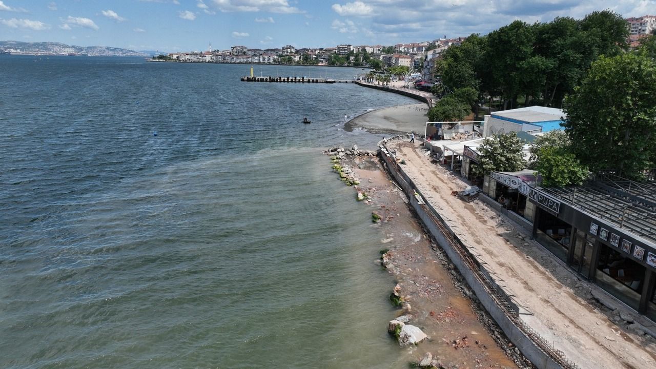 Değirmendere Sahili'nde geri sayım! Büyükakın yerinde inceledi 
