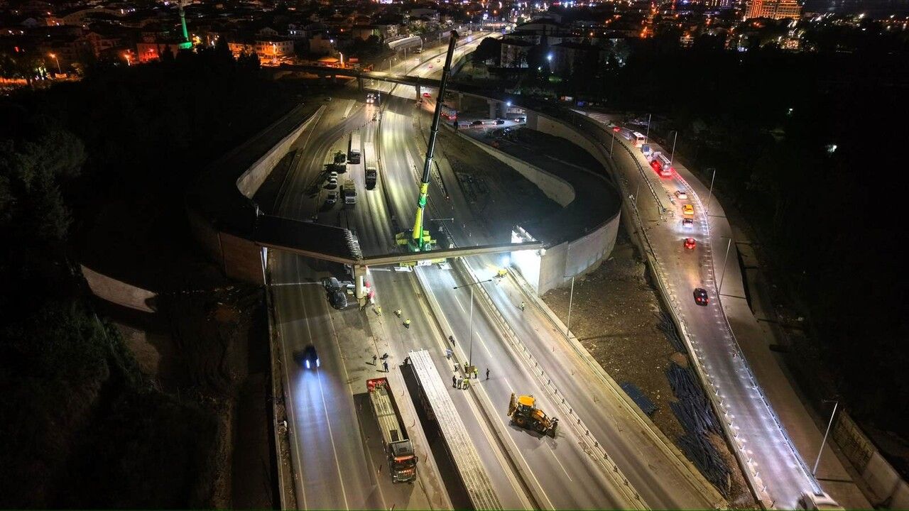 Başiskele’de trafiği rahatlatacak projede adım adım sona doğru! 
