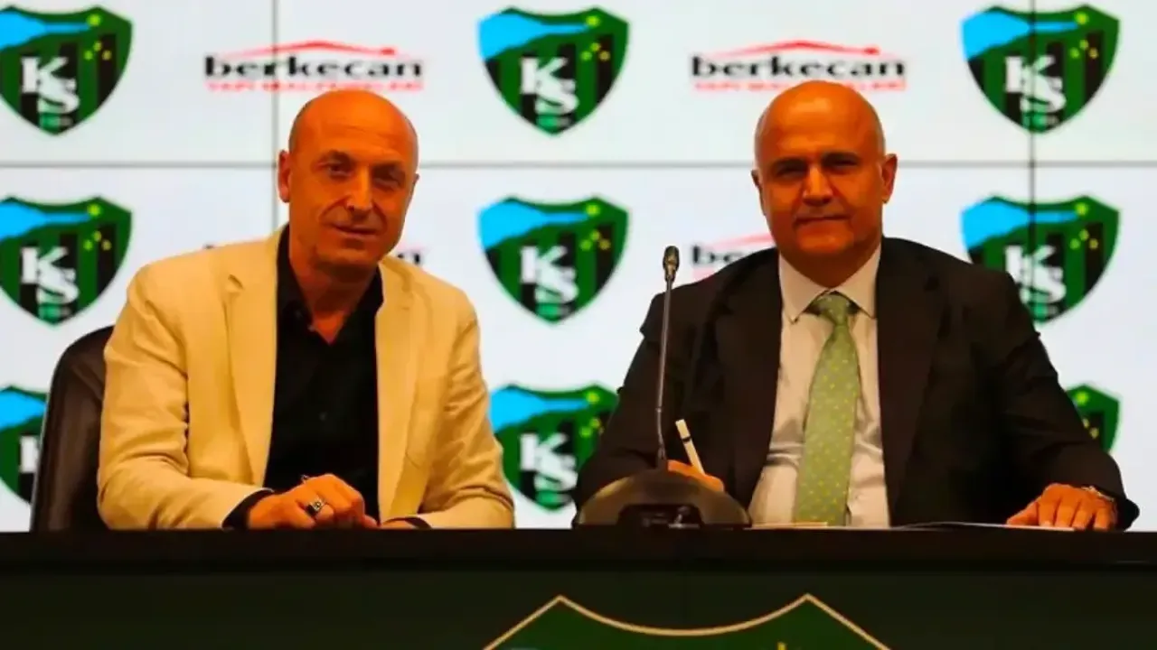 Kocaelispor Berkecan Yapı Malzemeleri ile sponsorluk anlaşmasını imzaladı