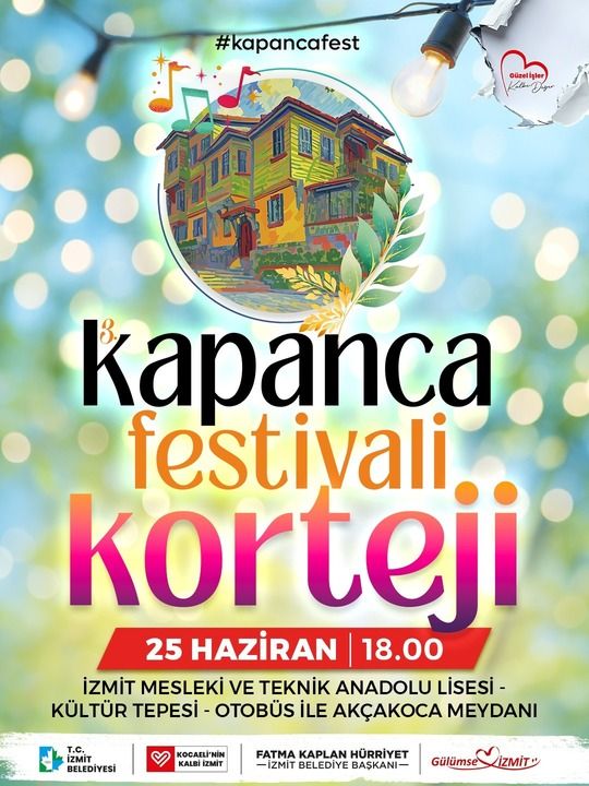 Kapanca Festivali kortej ile başlayacak