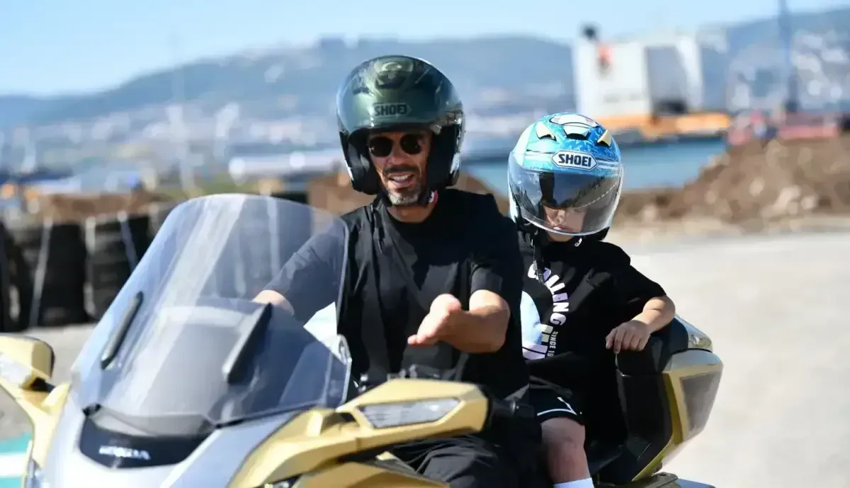 Başiskele'deki motor pistinin misafirleri Kenan Sofuoğlu ve Zayn oldu