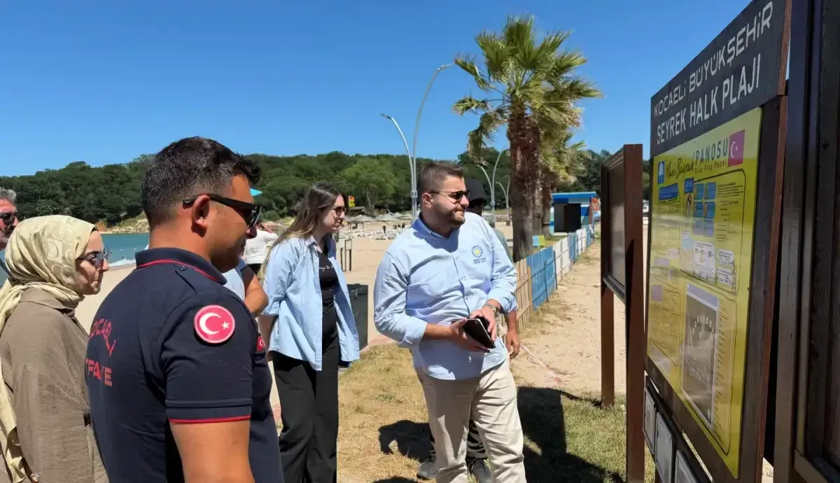 Mavi Bayraklı plajlar denetimlerden sorunsuz geçti