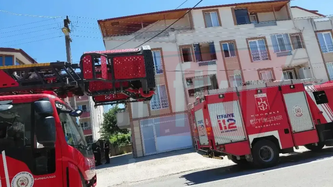 Başiskele’ de yangın paniği: Vatandaşlar dumandan etkilendi