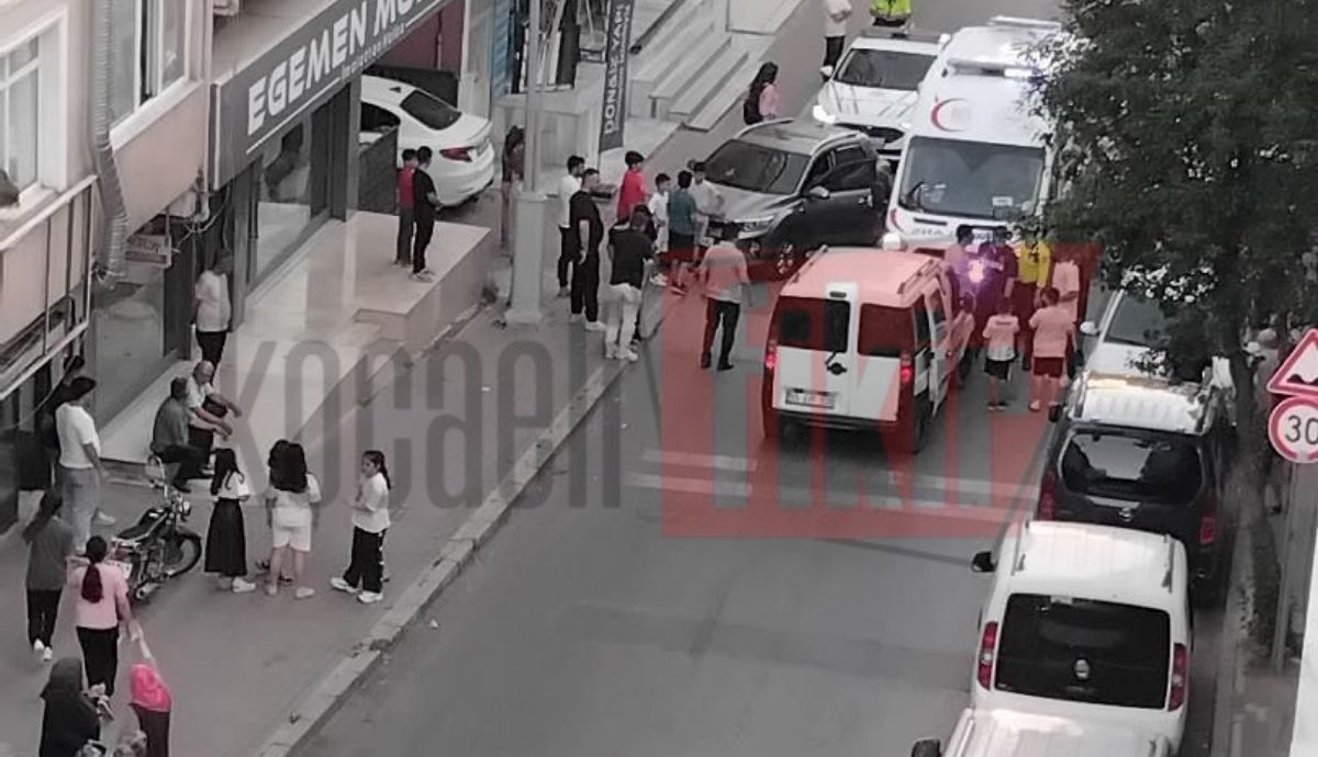 Körfez'de 8 yaşındaki çocuğa otomobil çarptı