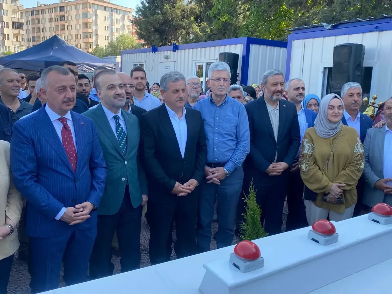 AK Parti Kocaeli İl Binasının Temeli Törenle Atıldı