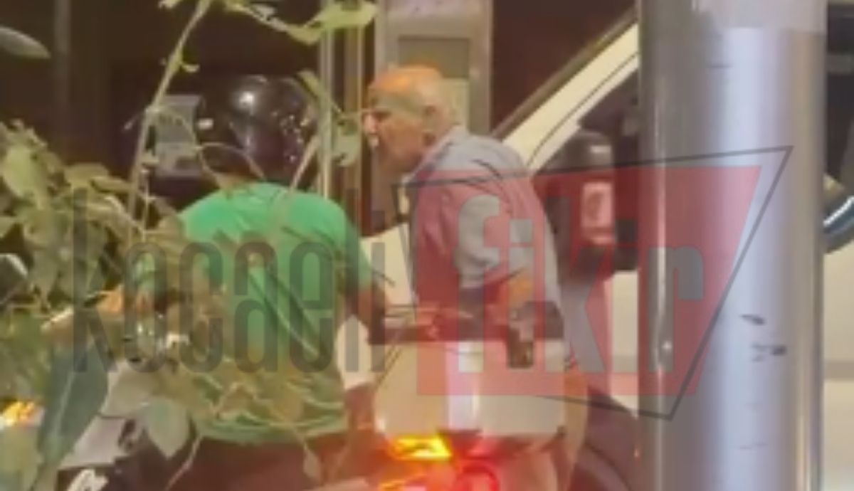 Trafikte sinirler gerildi! Yol verme tartışması kamerada