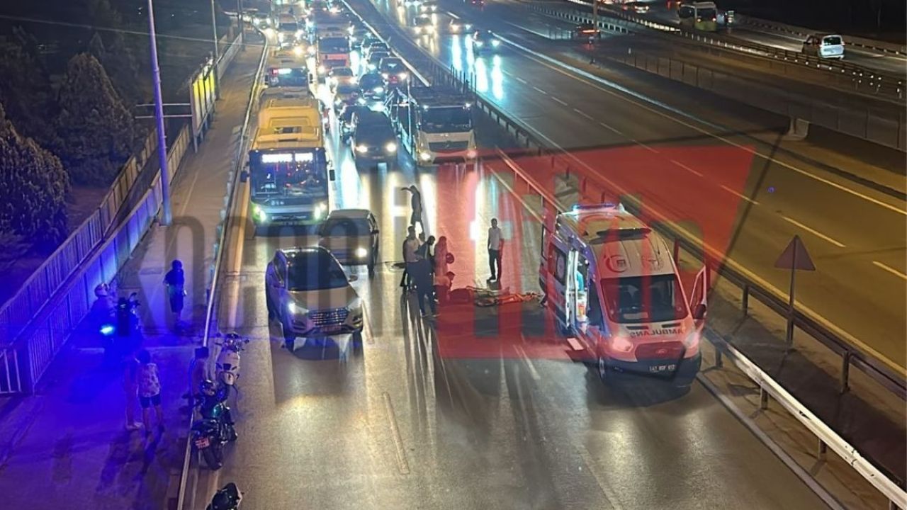 İzmit'te feci motosiklet kazası: Yaralılar var