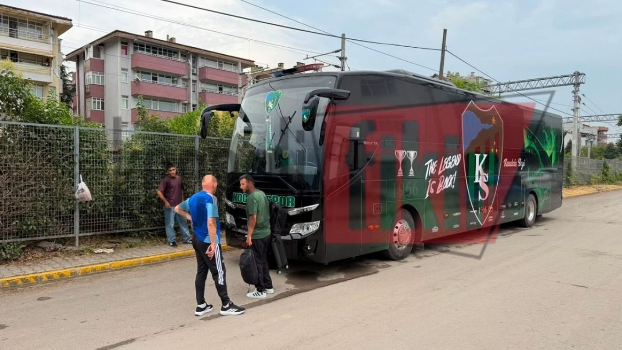 Kocaelispor Riva kampı için yola çıktı