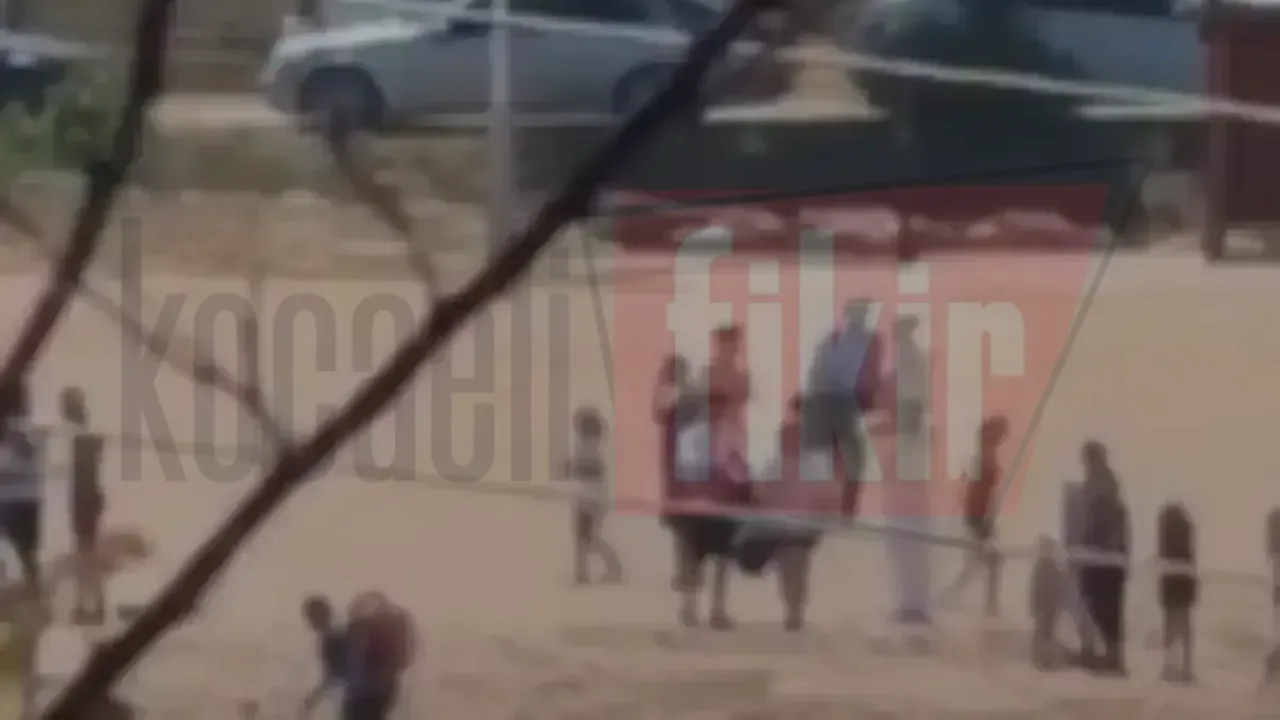 Bağırganlı’da babasıyla denize giren kız boğulma tehlikesi geçirdi