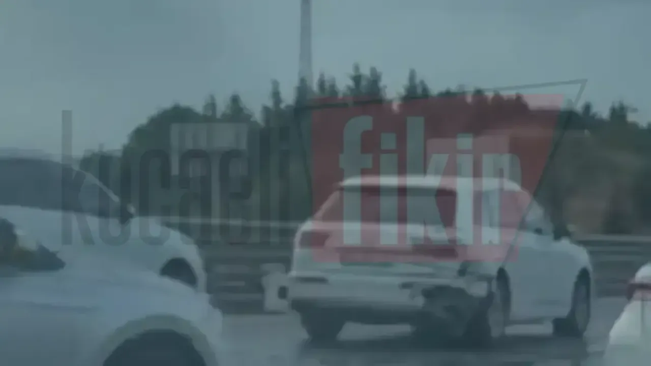TEM Otoyolu'nda zincirleme kaza: Trafik durma noktasına geldi