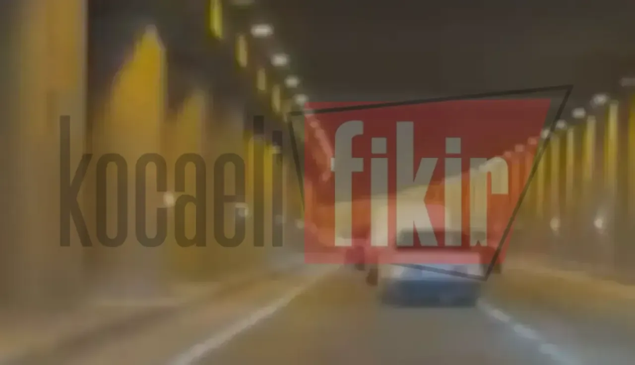 İzmit Orduevi mevkiinde makas terörü kamerada