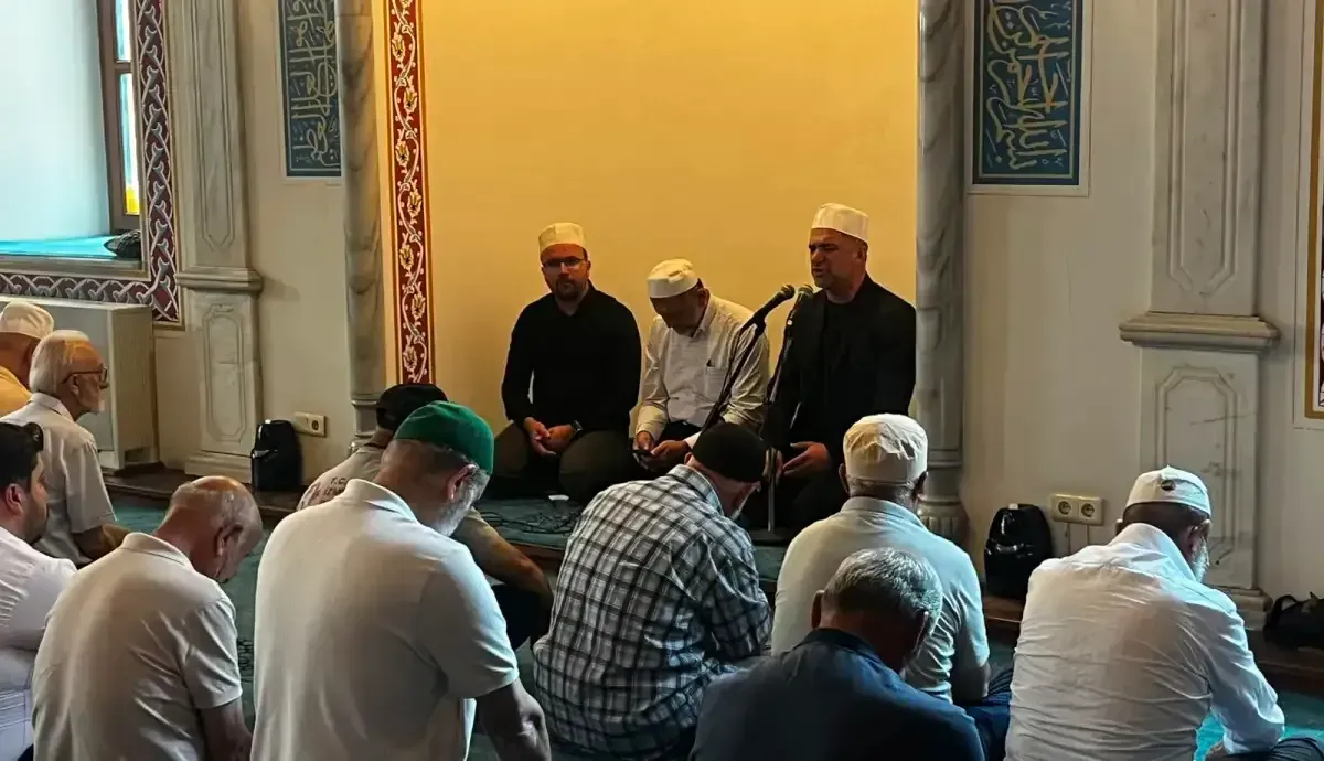 15 Temmuz şehitleri için Fevziye Camii'nde mevlit okutuldu