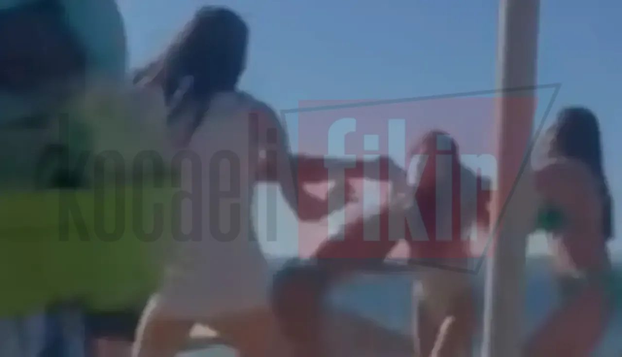 Cebeci'den sonra Kumyalı Plajı'da karıştı: 1 kişi hastanelik oldu