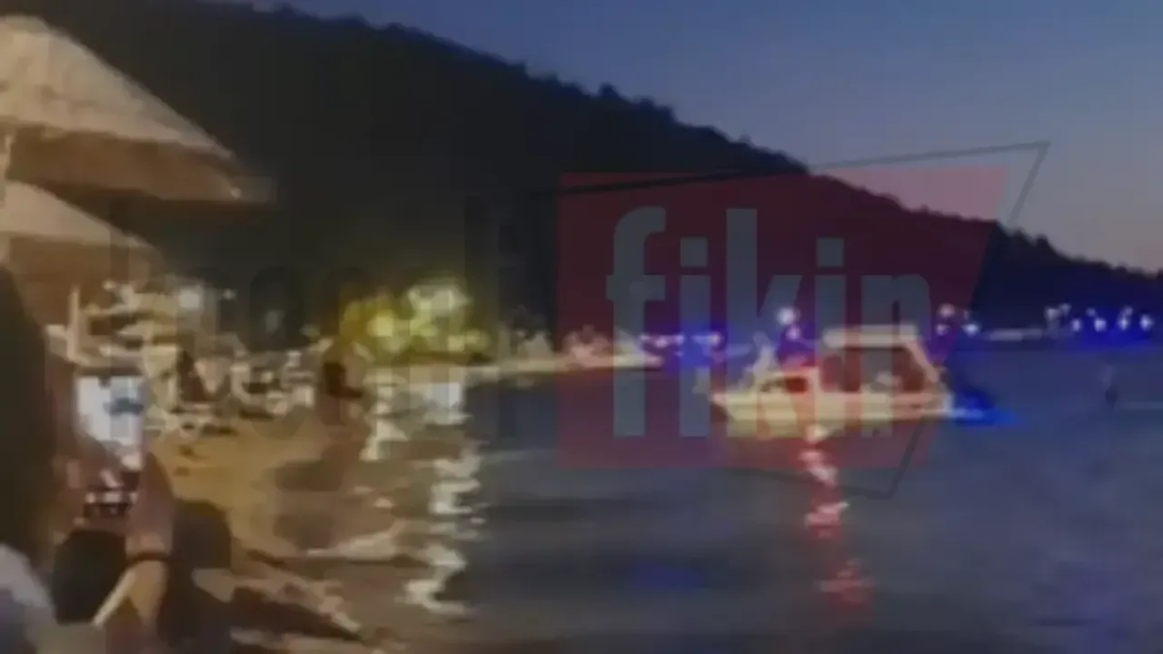Karamürsel'de plajda dehşet anları! Teknedekiler kıyıya çıkıp kavgaya karıştı