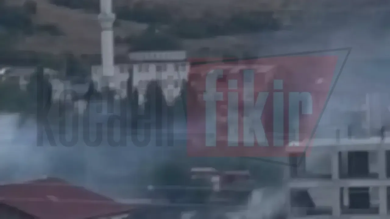 Alikahya’da bahçe alevlere teslim oldu