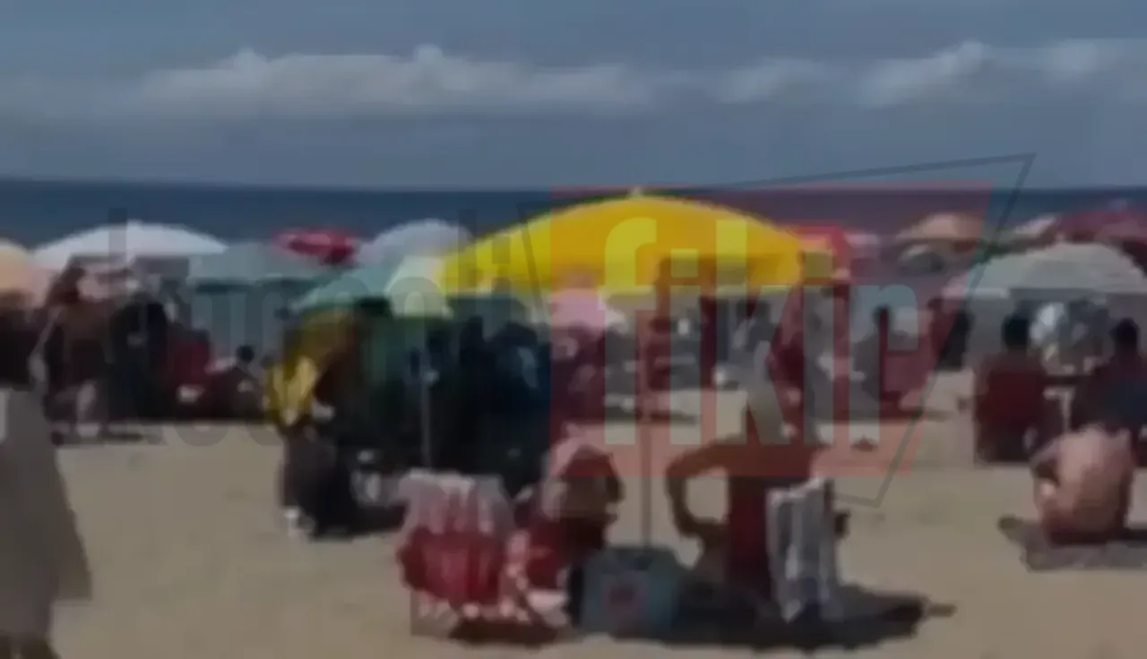 Havlusunu alan Kerpe'ye geldi: Adım atılacak yer kalmadı