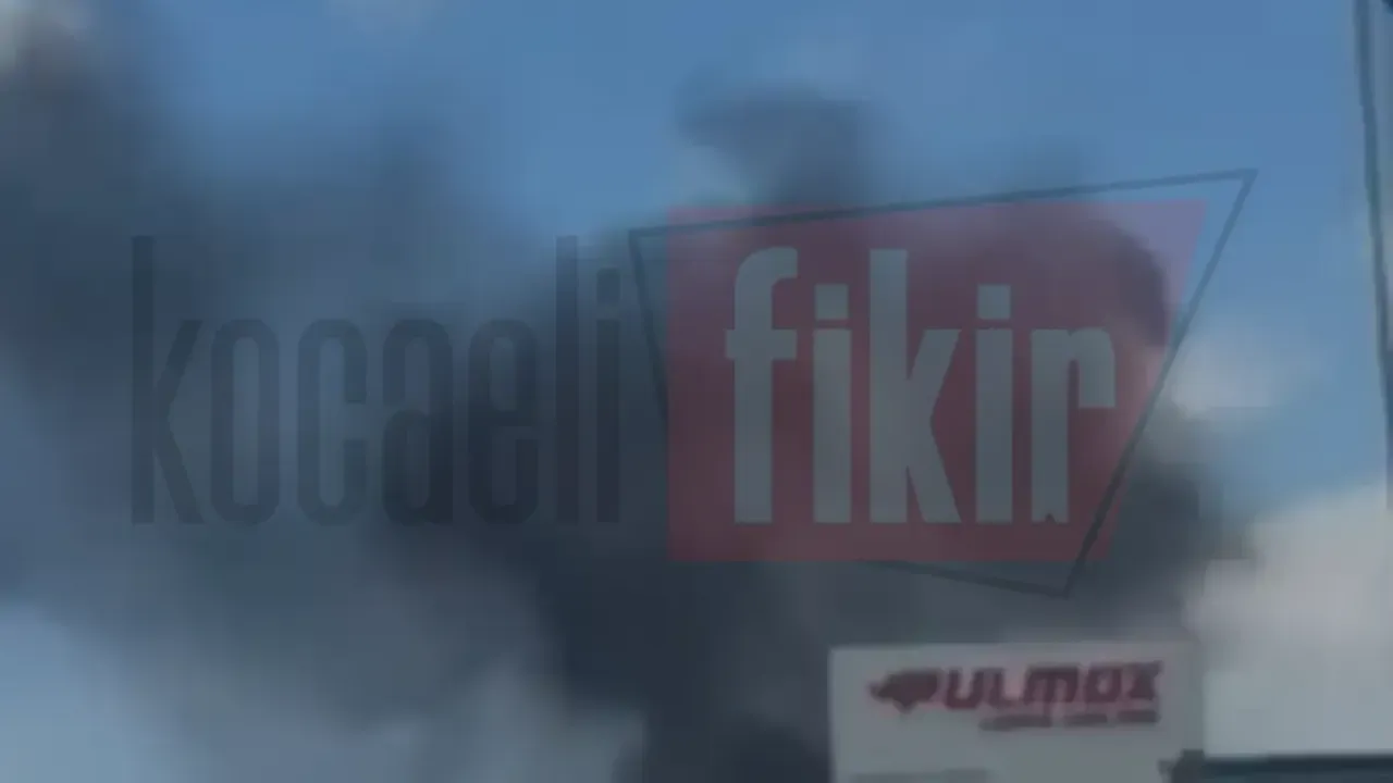 Sanayi Mahallesi'nde yangın paniği: Alevler kısa sürede büyüdü
