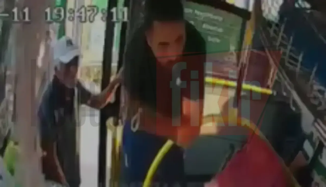 Yolcuların gözü önünde silah çekti! Otobüste akılalmaz saldırı