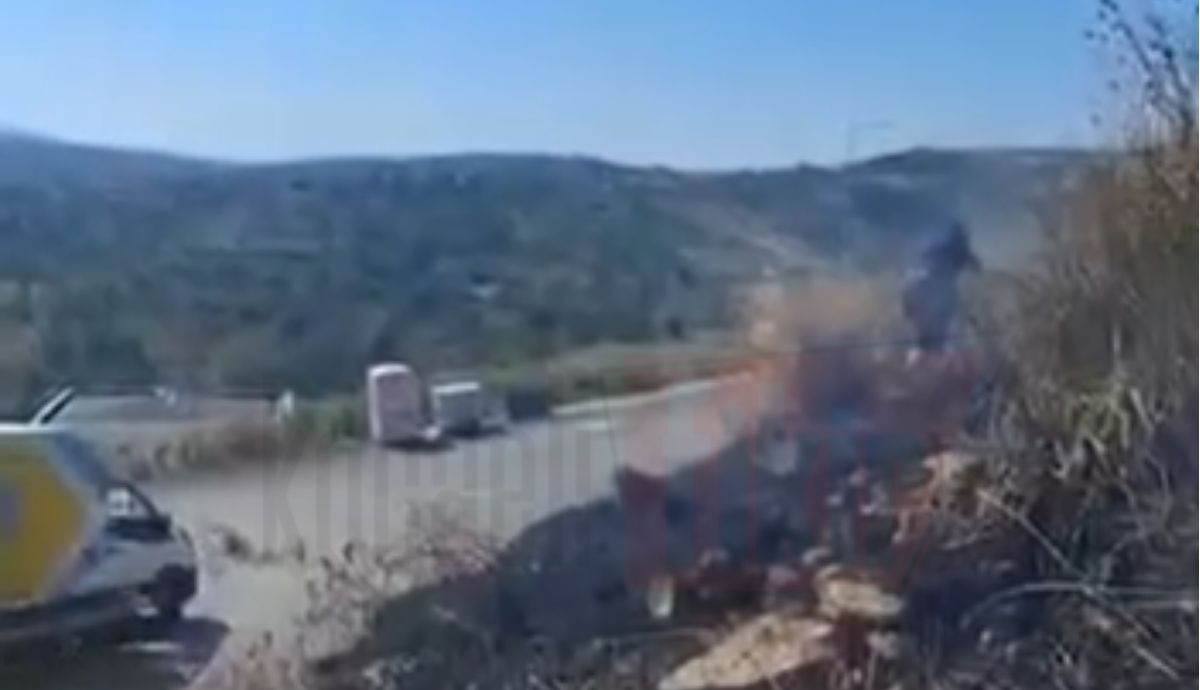 Üçtepeler alevlere teslim oluyordu! PTT görevlisi yangına dalıp söndürdü