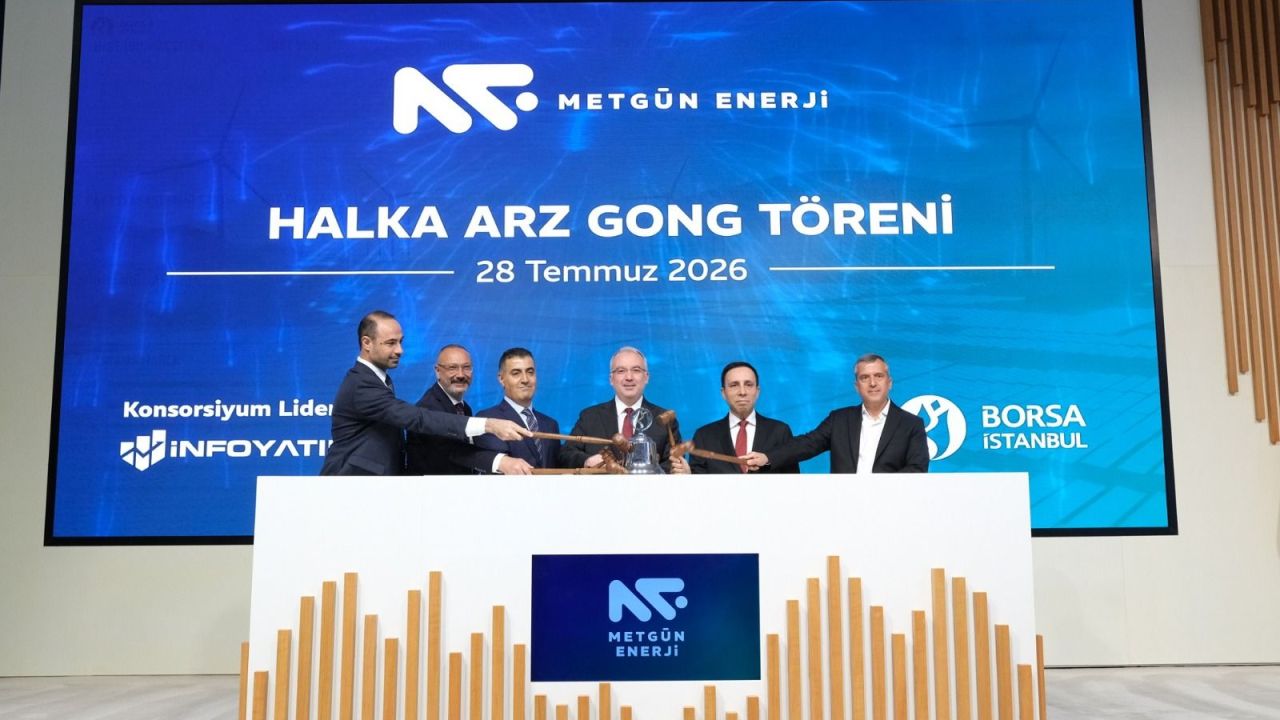 Metgün Enerji'nin borsa yolculuğu gong töreniyle başladı