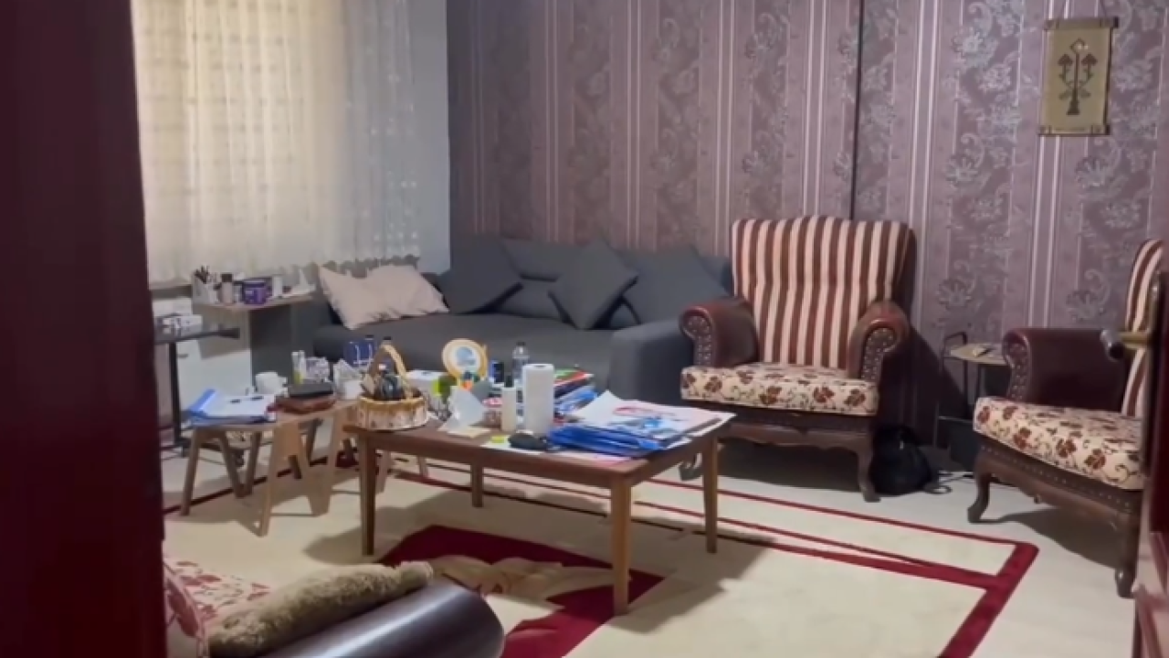 İşte Fatma Kaplan Hürriyet'in evinin görüntüleri!