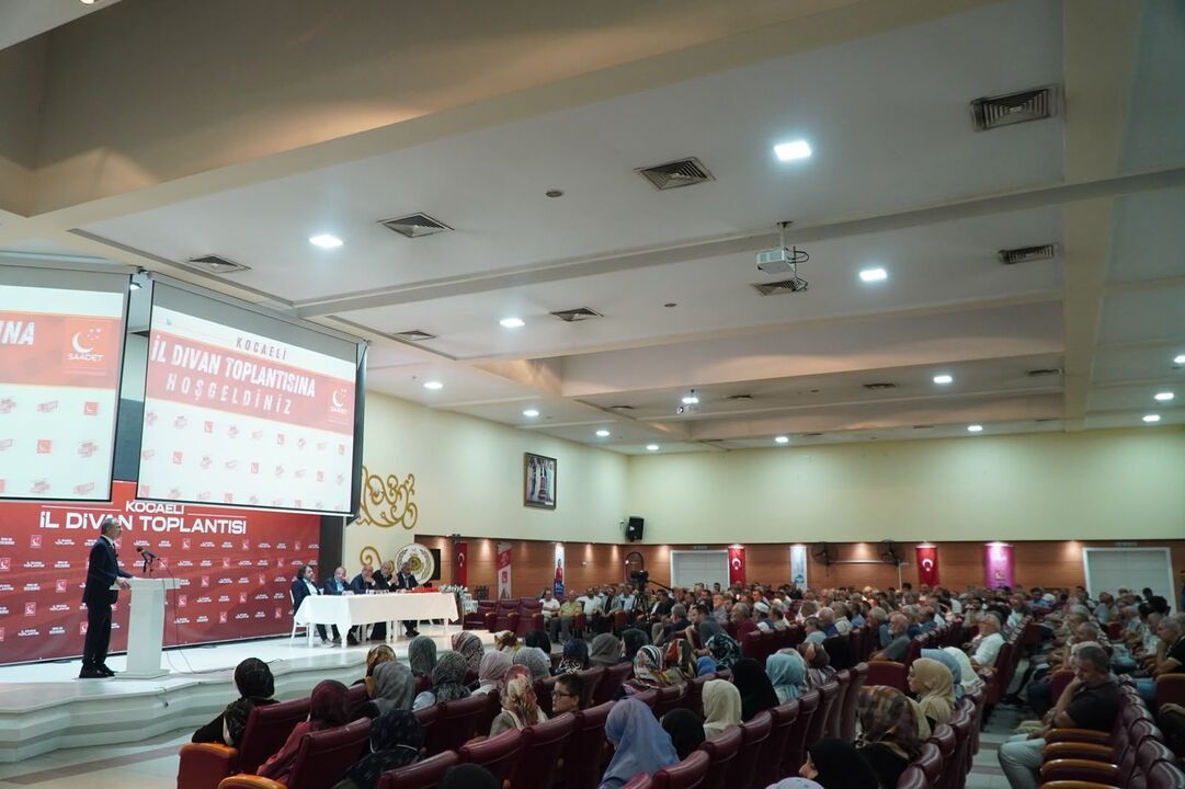 Saadet Partisi İl Divan Toplantısı'nda 'Üye' Vurgusu