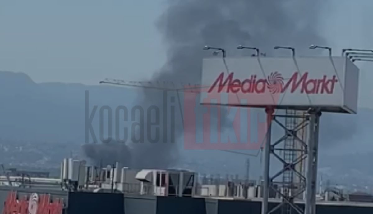 İzmit’te sanayi sitesinde yangın paniği! Çok sayıda ekip sevk edildi