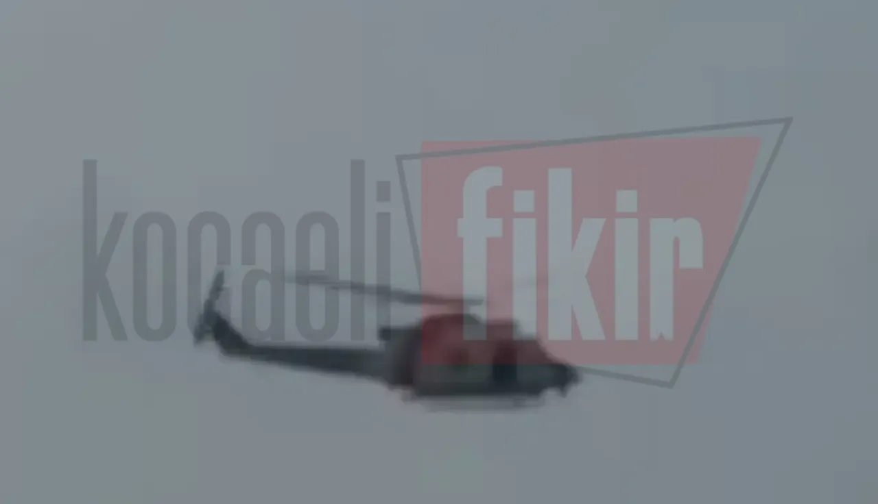 Babalı’da kayıp kişiyi arama sürüyor! Helikopter desteği de geldi