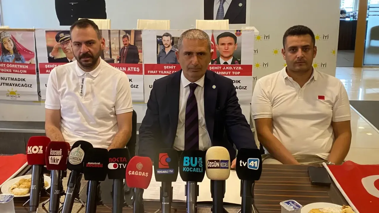 İYİ Parti Kocaeli’den sert çıkış: “Teröristle müzakere edilmez
