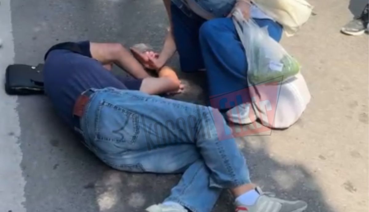 Kuruçeşme’de kurye yayaya çarptı!