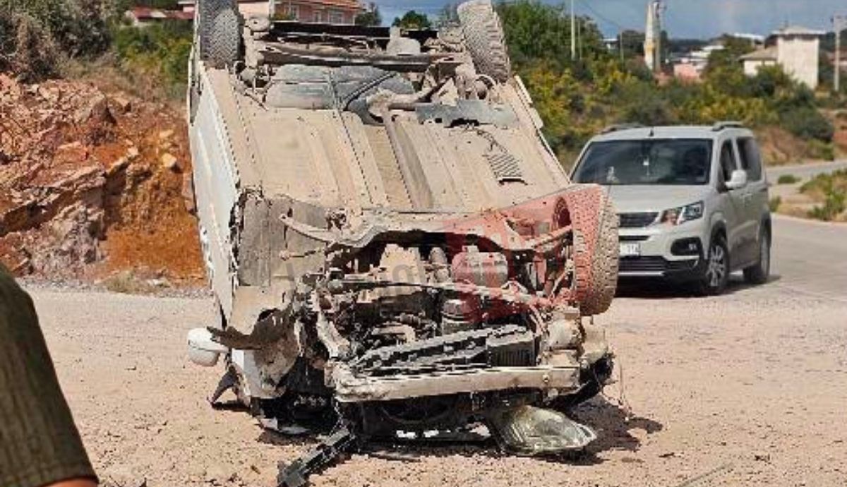 Yukarı Hereke’de iki araç çarpıştı: Yaralılar var