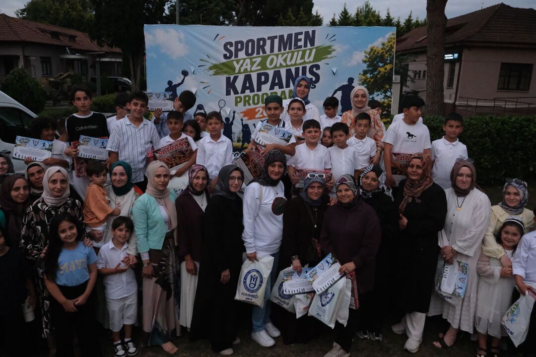 Sportmen Yaz Okulu’nda 6 Haftalık Eğitim Tamamlandı