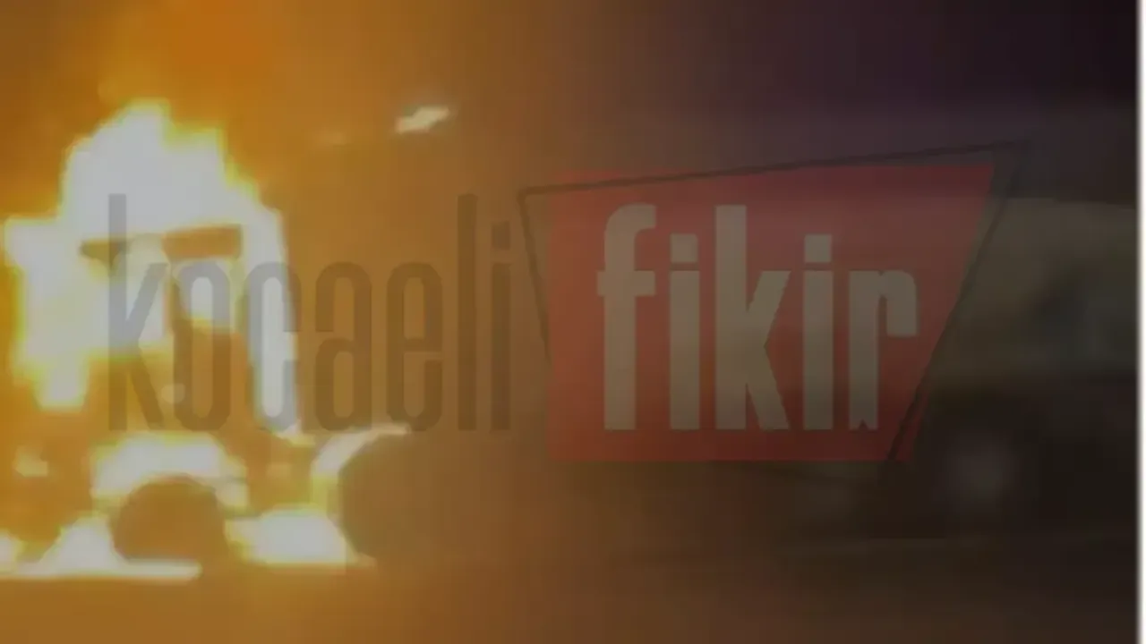 KMO'da tır yandı, sürücü son anda kurtuldu