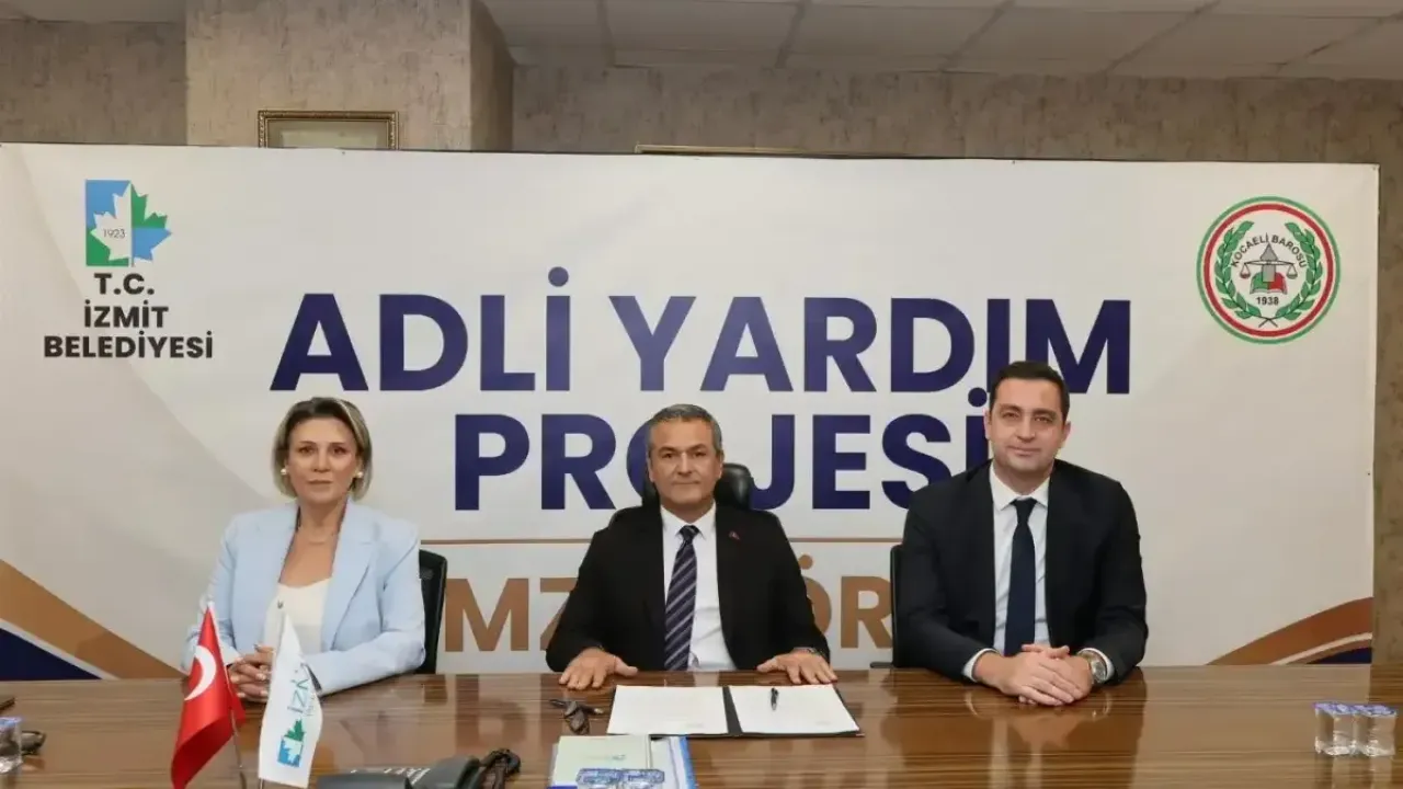 İzmit Belediyesi ve Baro’dan önemli iş birliği