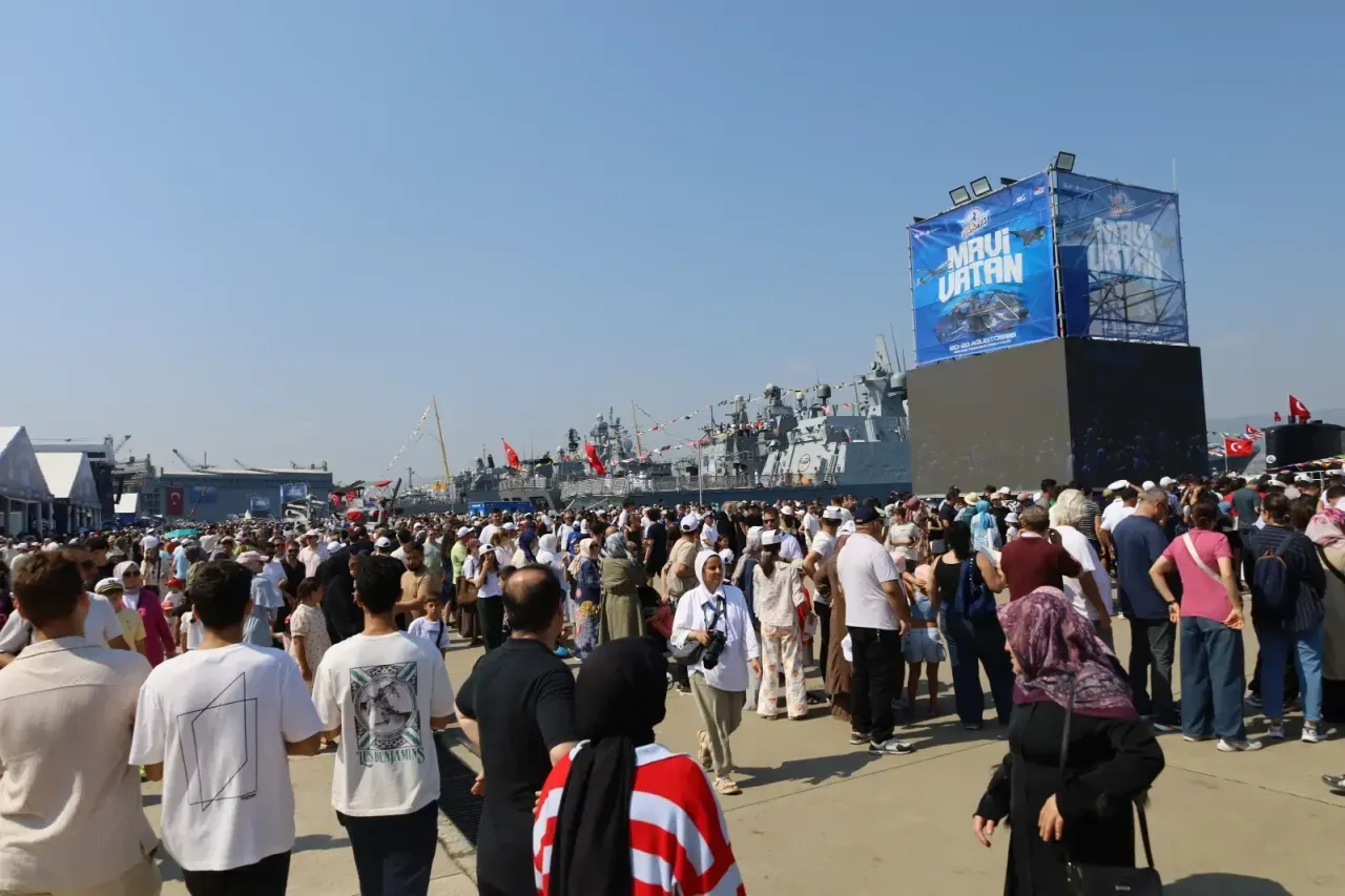 TEKNOFEST Mavi Vatan’da izdiham yaşandı