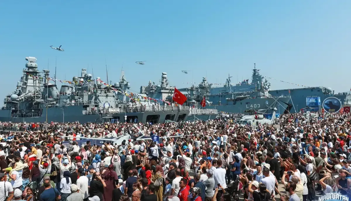 TEKNOFEST Mavi Vatan’da izdiham yaşandı
