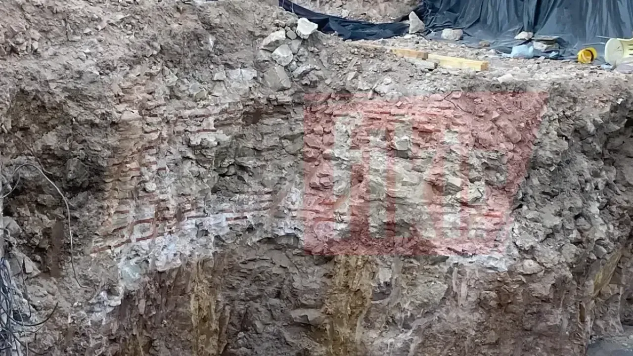 İzmit’te okul inşaatında şaşırtan keşif: Yüzyıllar öncesine ait yapı bulundu
