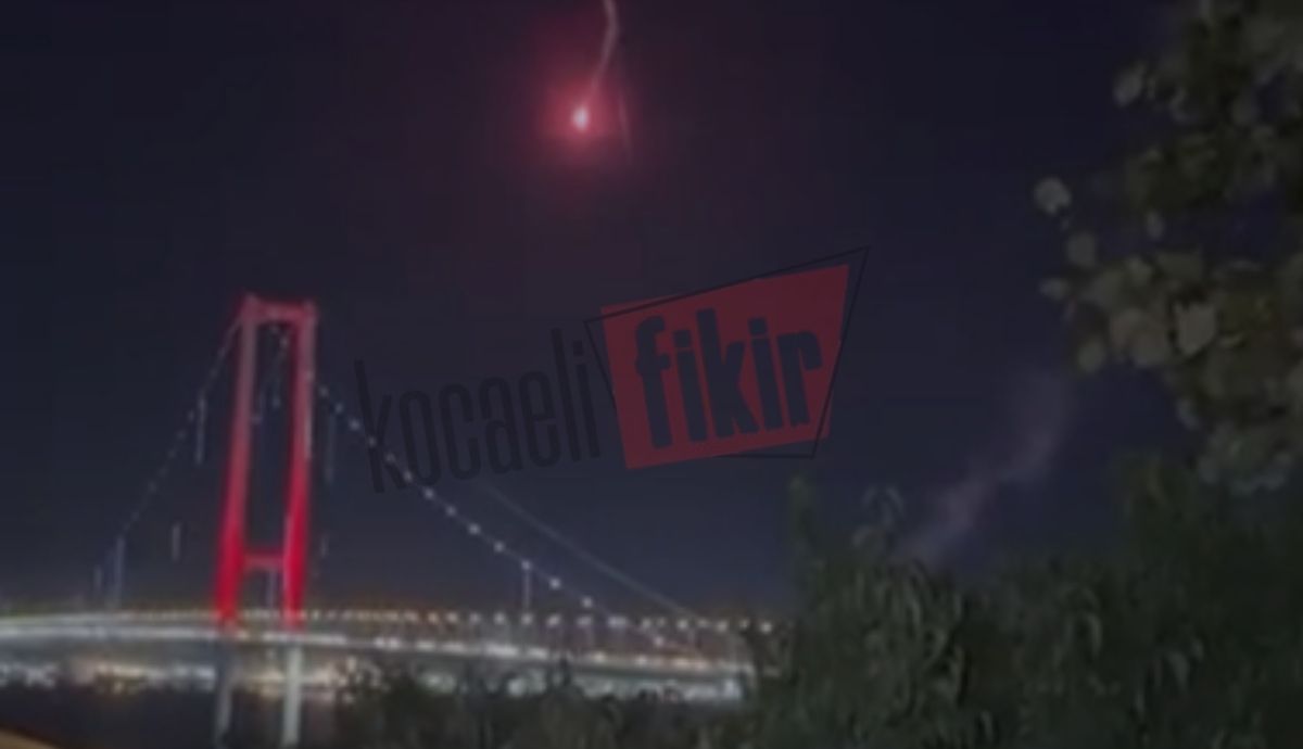 Havai fişekler yangın çıkardı! Dilovası’nda korku dolu anlar